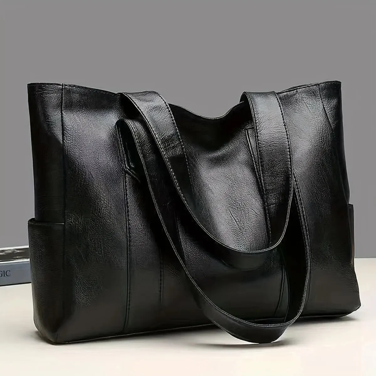 Women'S Vegan Bags - Vintage Damenhandtasche mit großem Fassungsvermögen, Vintage