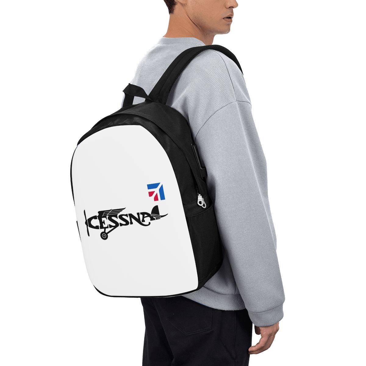 Women'S Bags Travel - Cessna Logo Rucksack, Reisetasche für Notebooks,