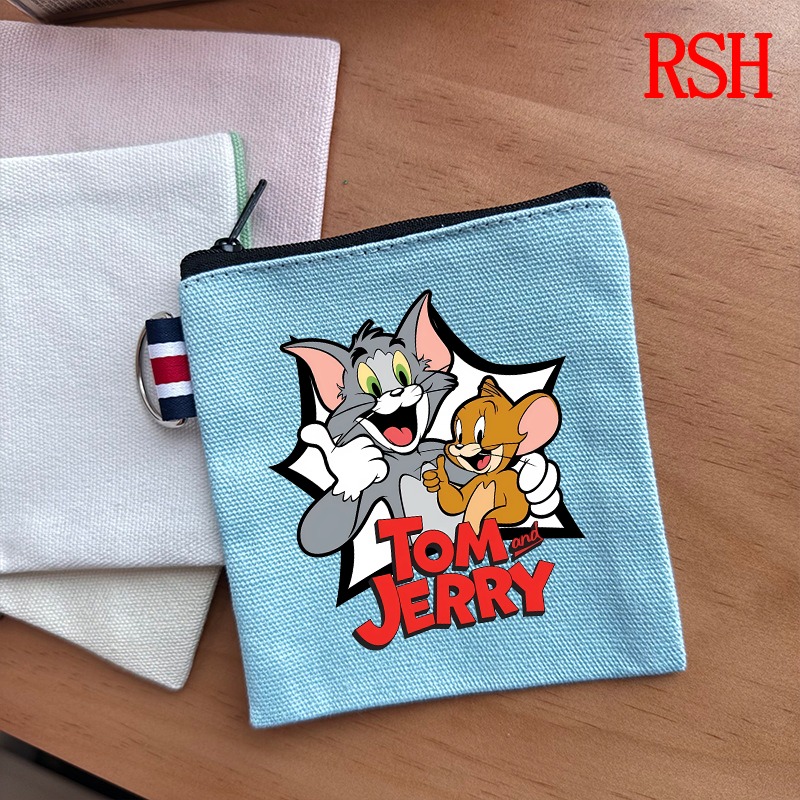 Women Bags With Wallet - Tom und Jerry Münzbeutel Cartoon Anime