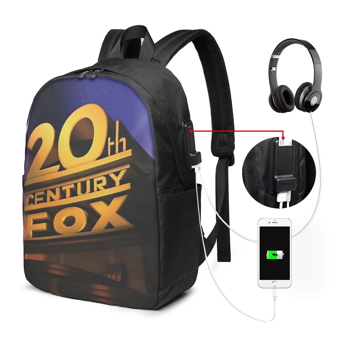 Women'S Bags Travel - 20th Century Fox Klassischer Rucksack, Reisetasche
