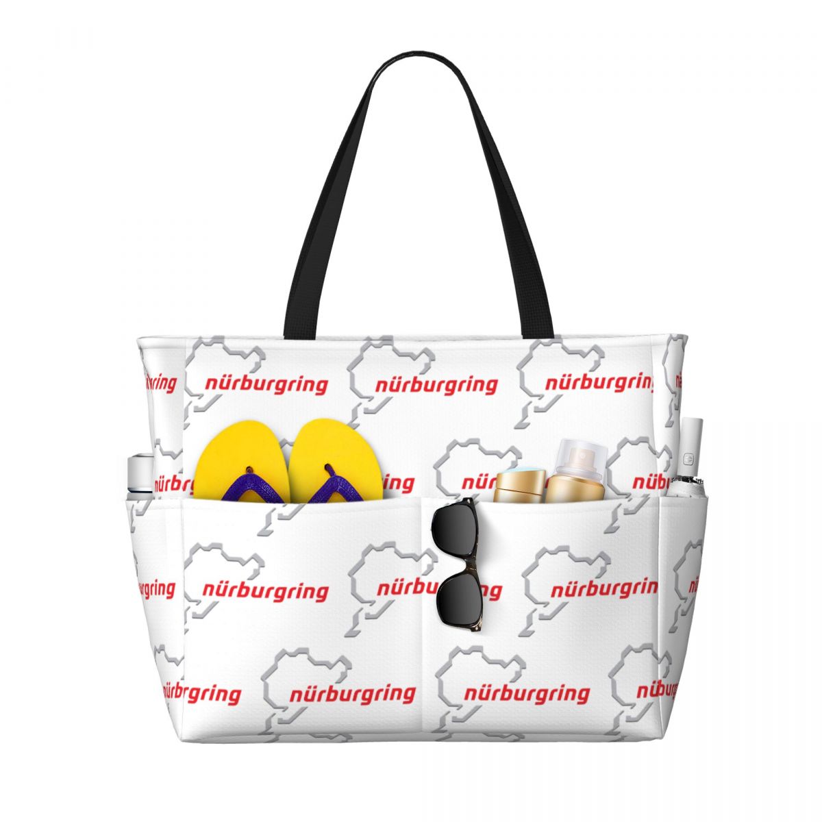 Women Bags Germany - Rennstrecke Deutschland Nürburgring Strandtasche Sport Gym