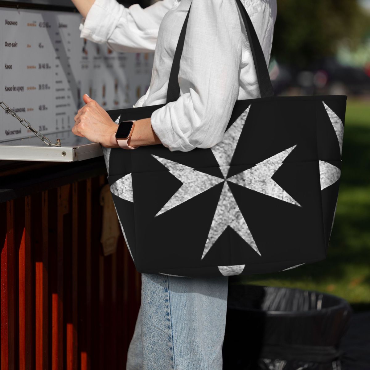 Women Bags Malta - Maltesische Kreuzritter, Hospitalier, Malta, Kreuzzüge, Strandtasche,