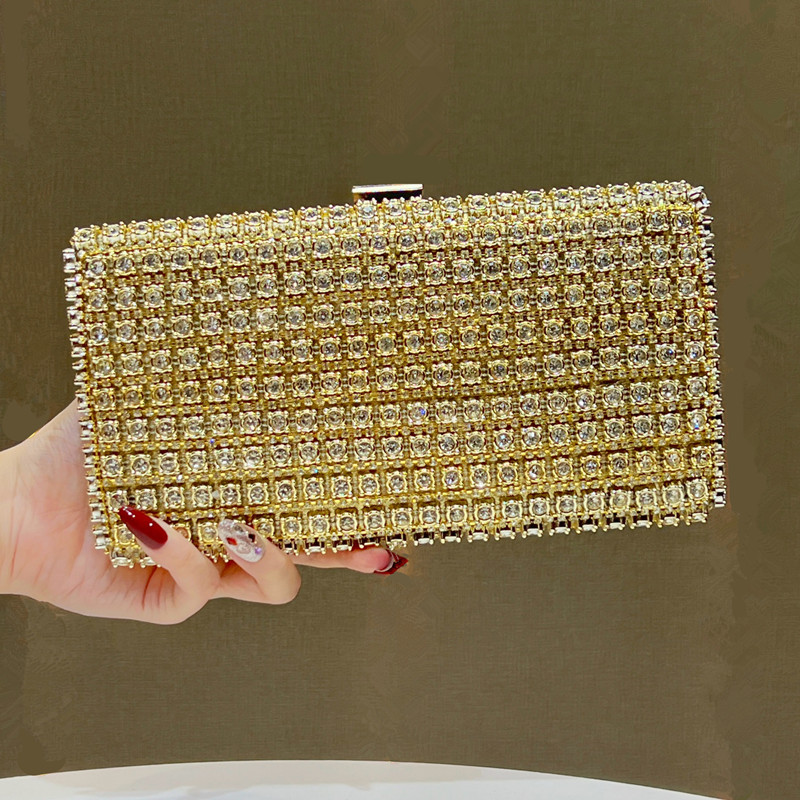Women Bags On Sale - 2026 Luxuriöse Mode Voll-Strass Damen-Abendtasche Marken-High-End