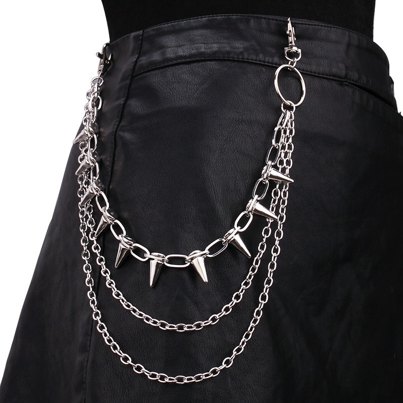 Women Bags With Wallet - Hip Hop Punk Rock Metall Hosen