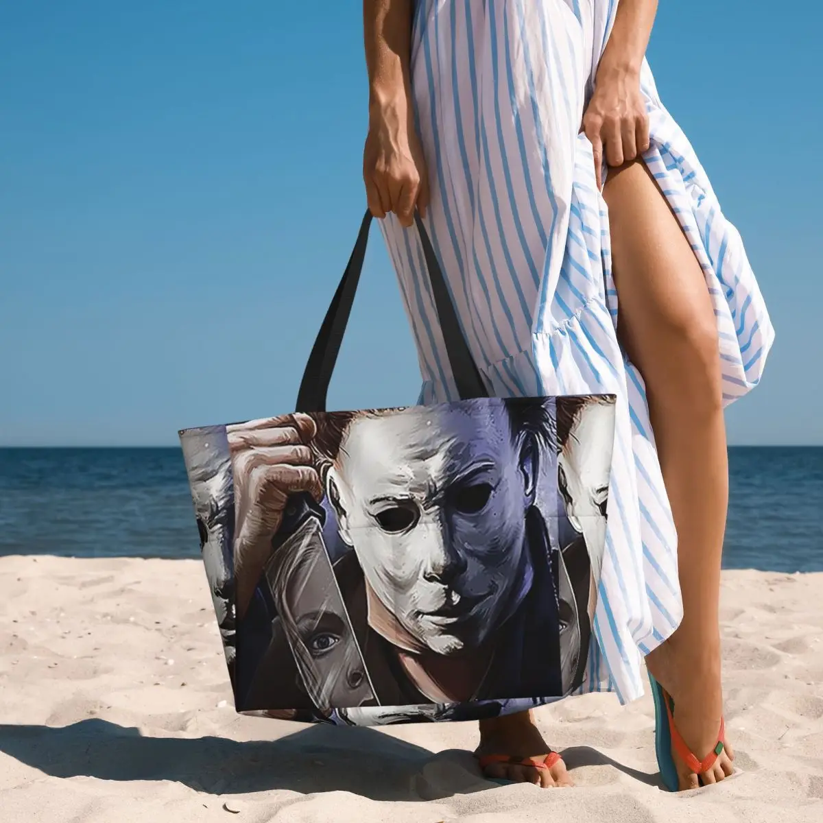 Women Bags Myer - Michael Myers Strandtasche, Sporttasche, Gymnastiktasche, Yoga-Tasche,