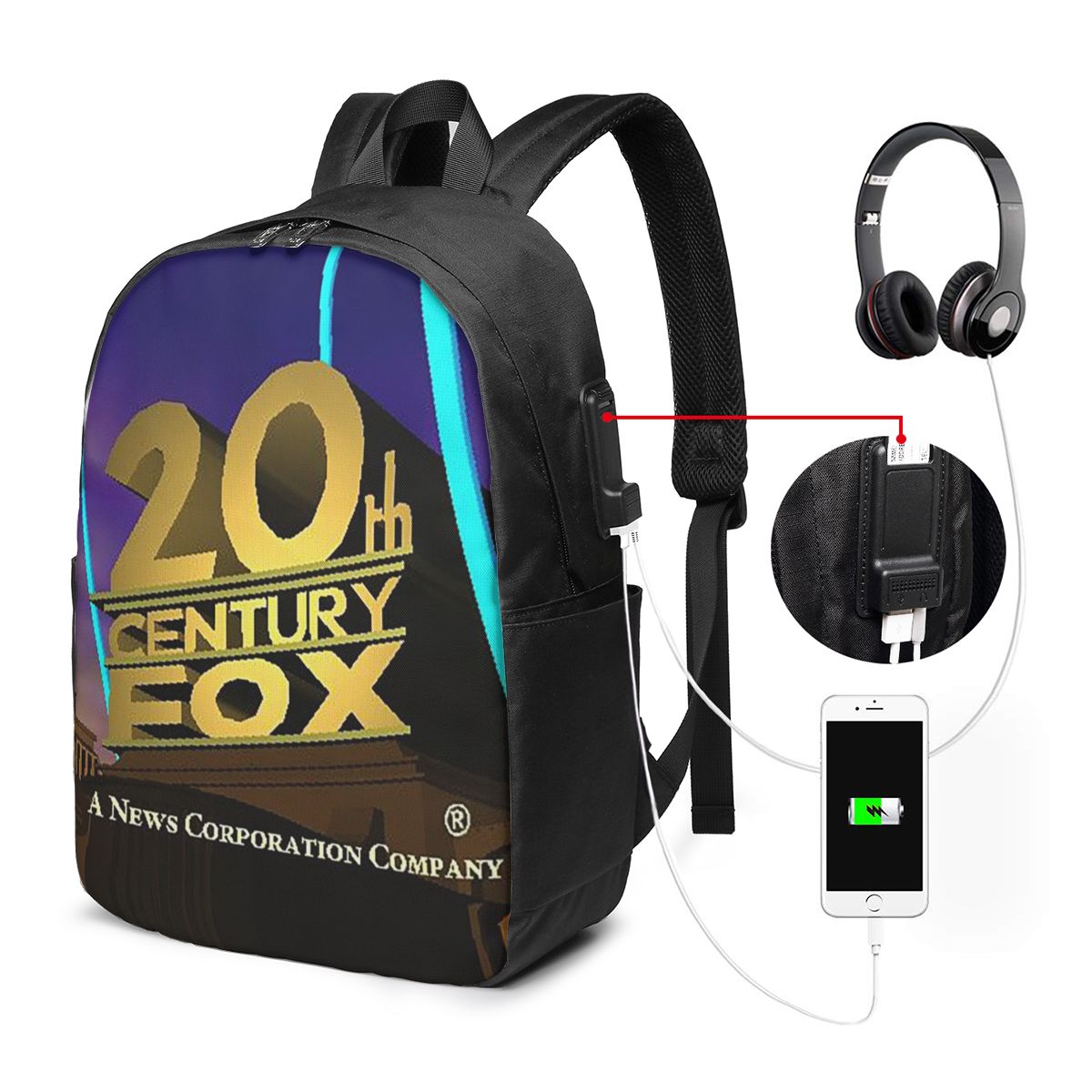 Women'S Bags Travel - 20th Century Fox Klassischer Rucksack, Reisetasche