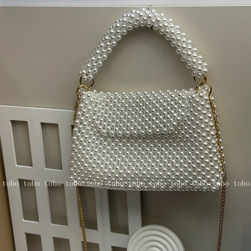 Women Bags With Wallet - Ins Superlative Perlen Perlen Brieftaschen für