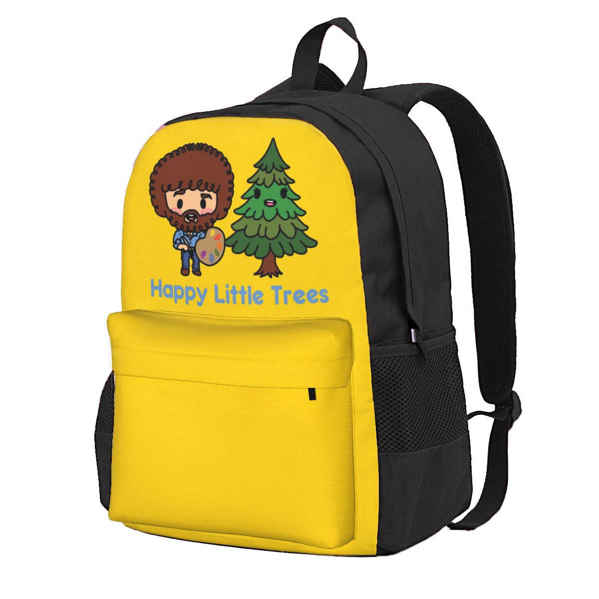 Women Bags Ross - HAPPY LITTLE TREES (BOB ROSS) Studentenrucksack,