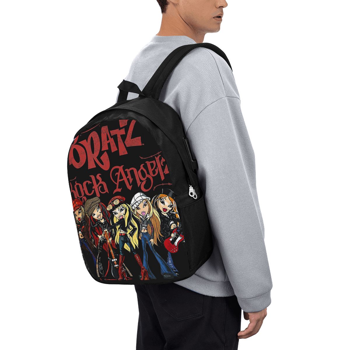 Women'S Bags Travel - Bratz Rock Angelz Group Shot Rucksack,