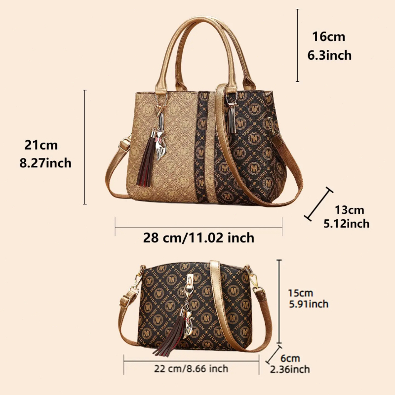 Damen-Handtaschen-Set mit Schu – Women Bags Crossbody Bewertung und Preis