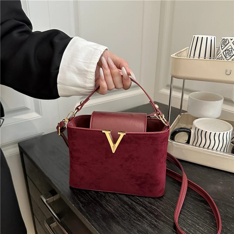 Modische Mini-Wildleder-Dament – Women'S Vegan Bags Bewertung und Preis