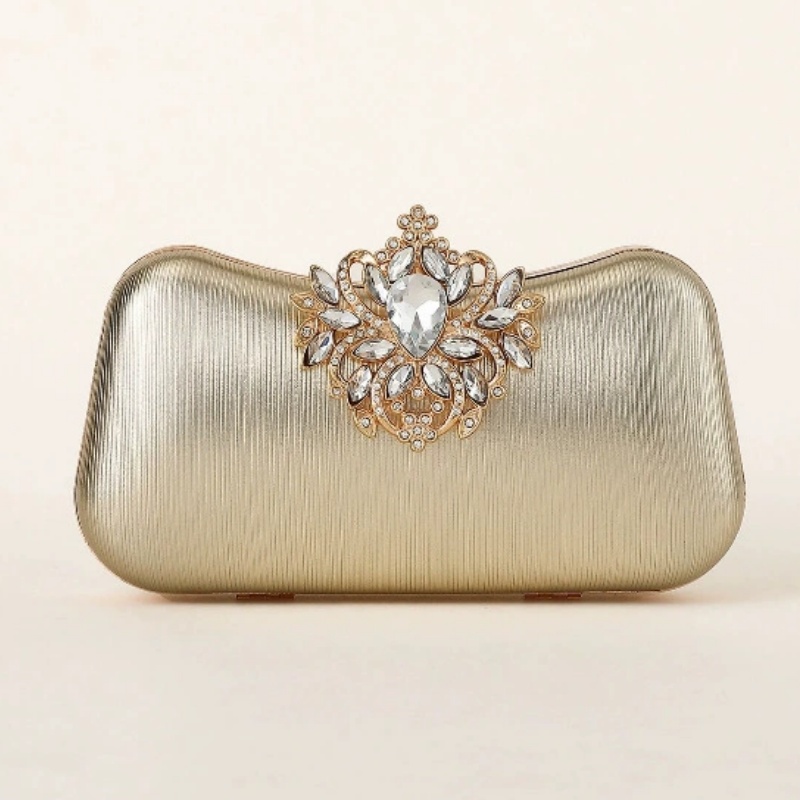 Dunkelgrüne Samt-Clutch Luxuri – Women Bags On Sale Bewertung und Preis
