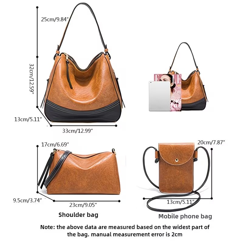 Damen-Taschenset - 4-teiliges  – Women Bags Crossbody Bewertung und Preis