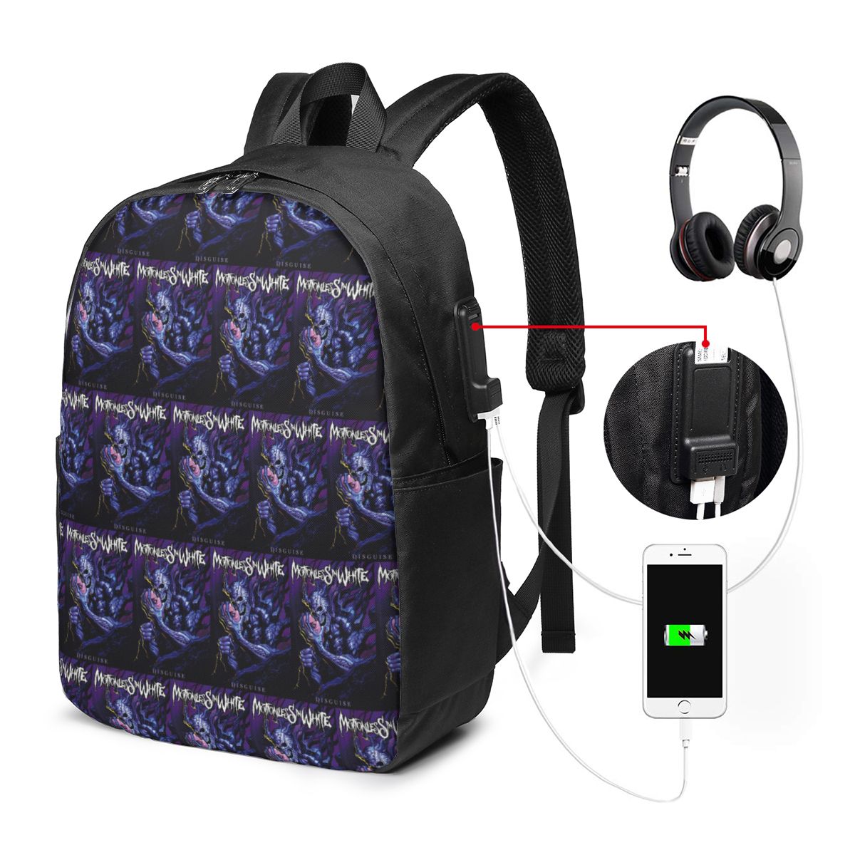 Motionless In White Rucksack,  – Women'S Bags Travel Bewertung und Preis