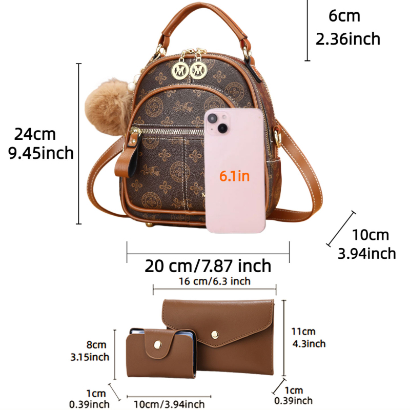 3-teiliges Damen-Taschenset, l – Women Bags Crossbody Bewertung und Preis