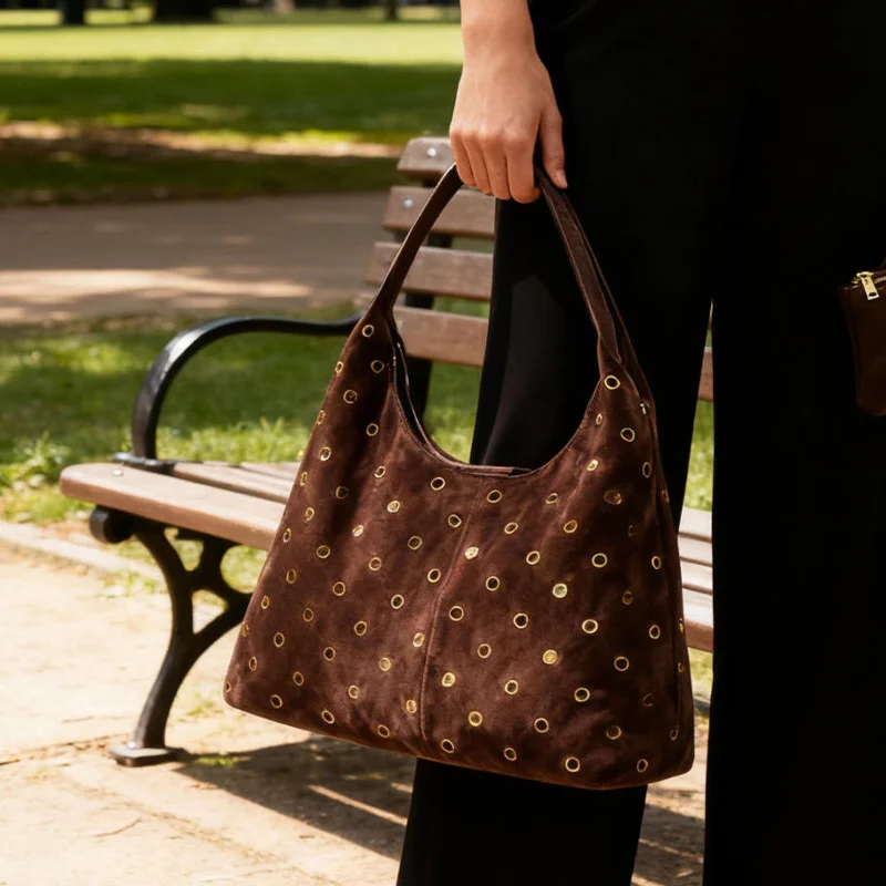 Wildleder-Einkaufstasche mit M – Women Bags With Wallet Bewertung und Preis