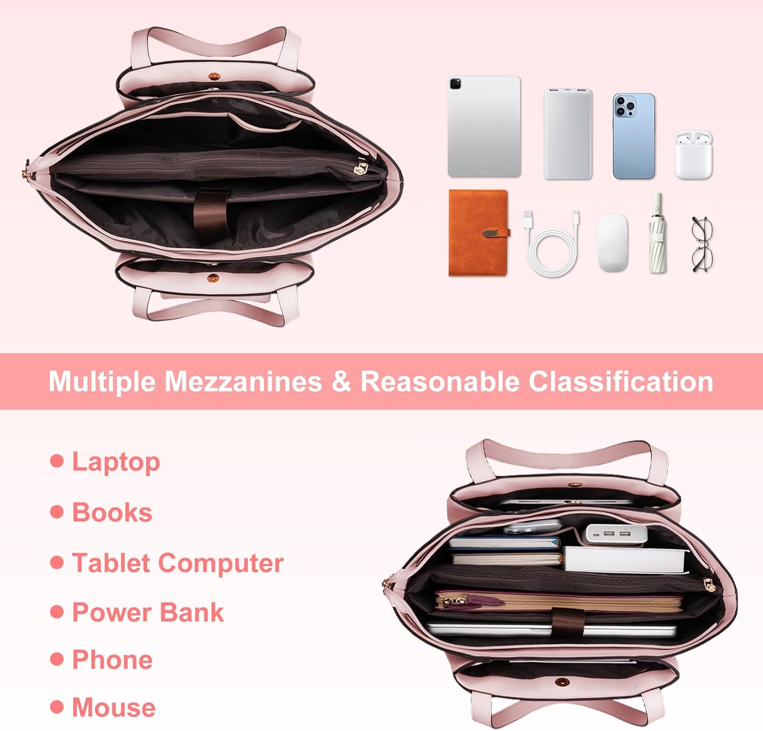 Laptop-Einkaufstasche, PU-Lede – Women Bags Pk Bewertung und Preis