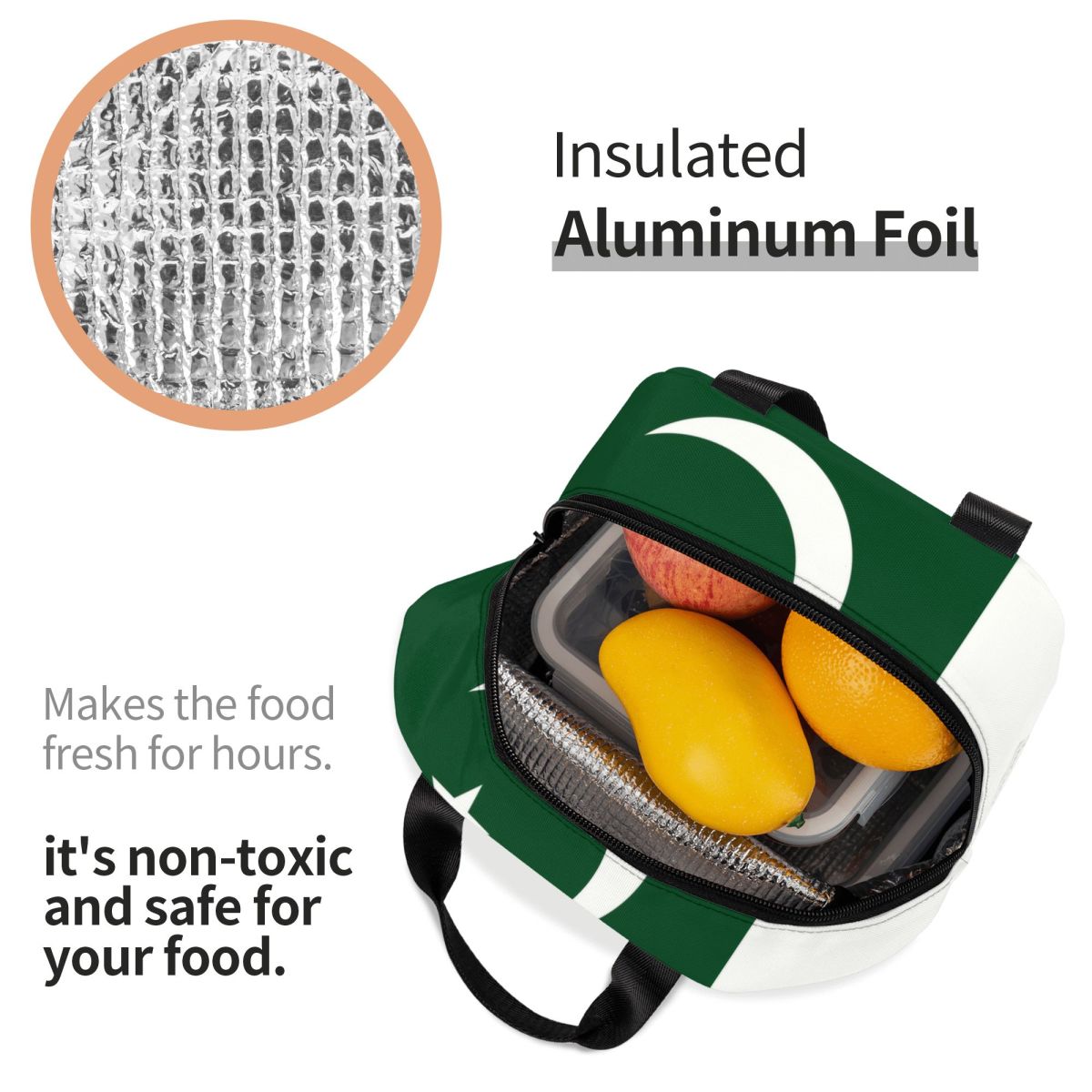 Isolierte Lunch-Einkaufstasche – Women Bags Pakistan Bewertung und Preis