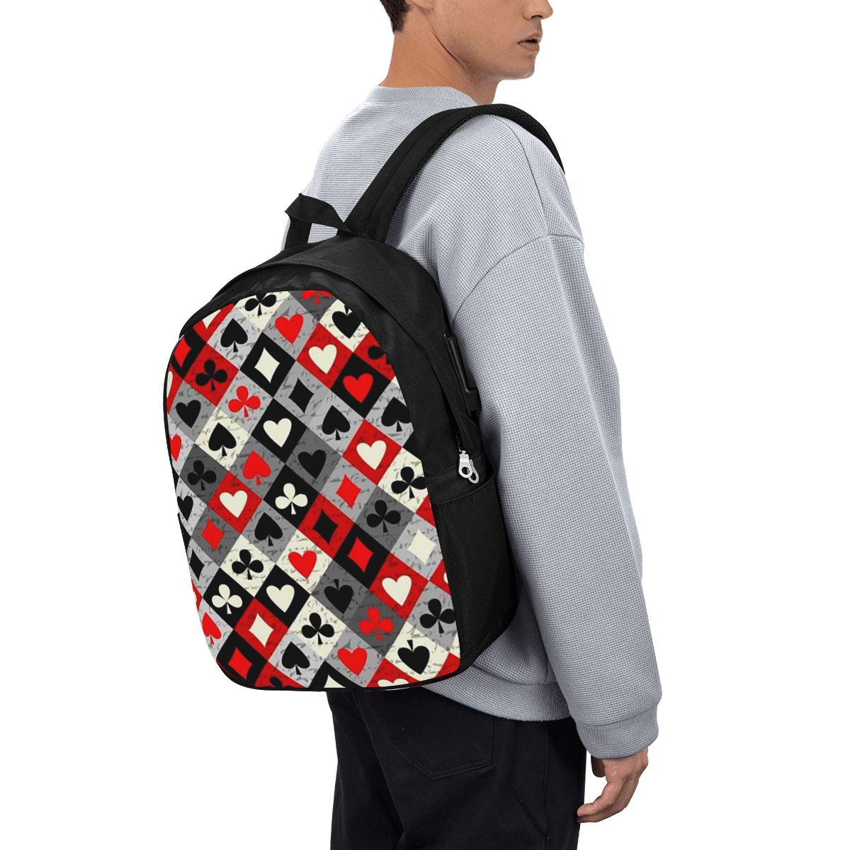 Rucksack mit Spielkarten-Poker – Women'S Bags Travel Bewertung und Preis