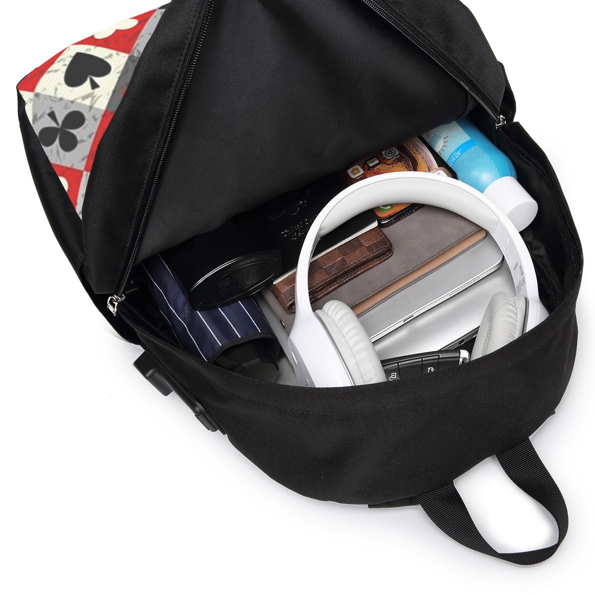 Rucksack mit Spielkarten-Poker – Women'S Bags Travel Bewertung und Preis