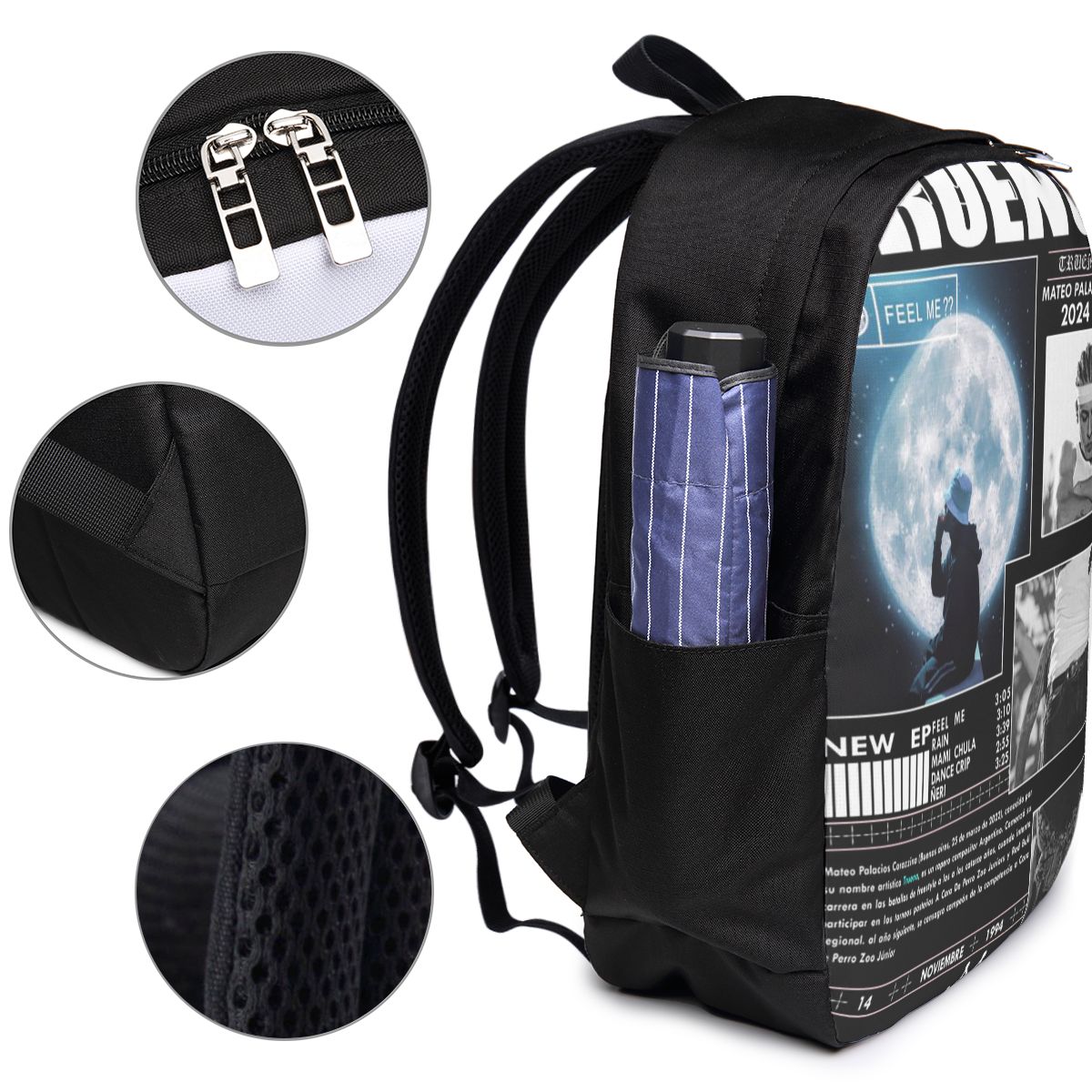 Lustiger Trueno Hip-Hop-Rapper – Women'S Bags Travel Bewertung und Preis
