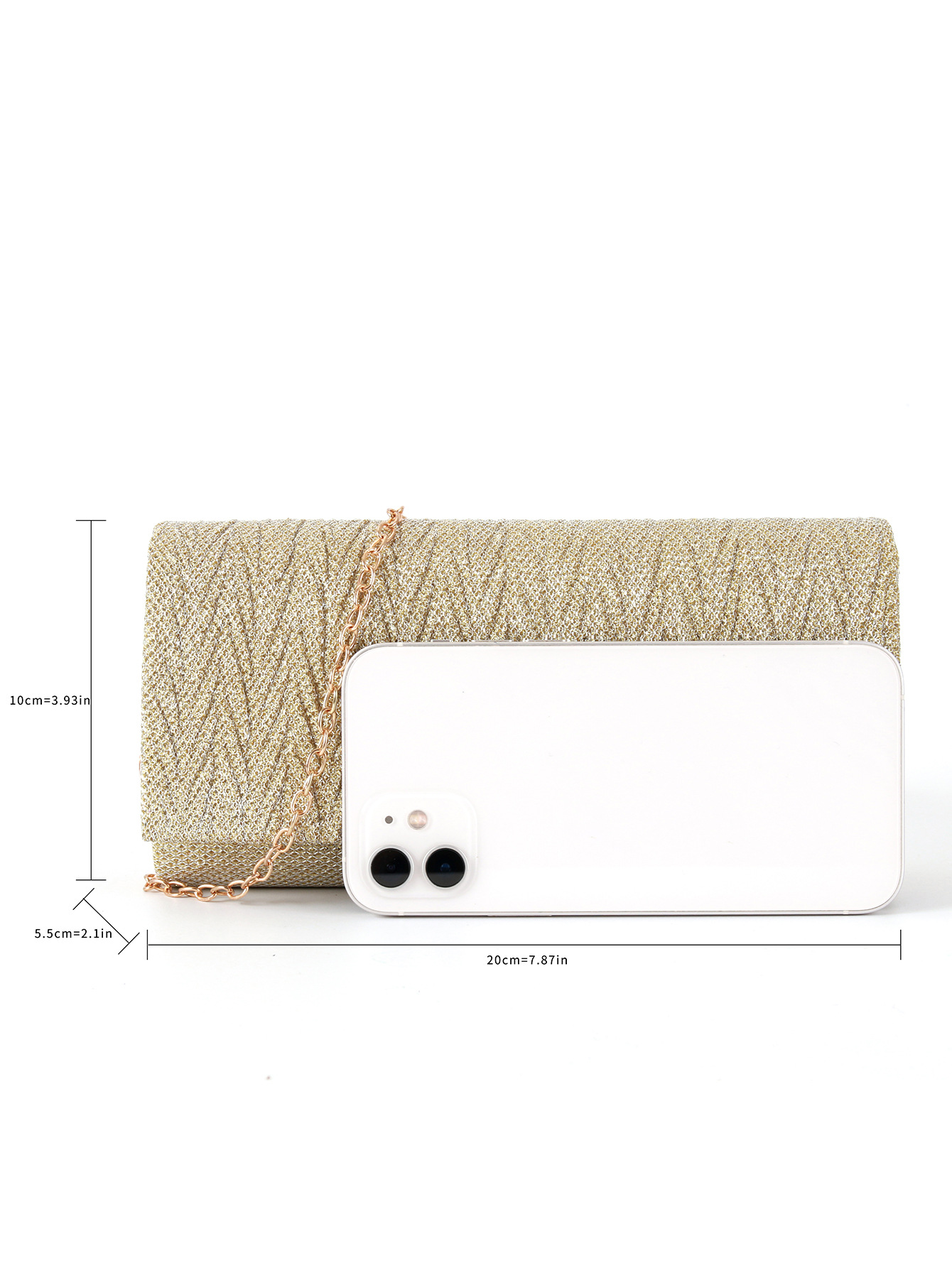 Wunderschöne goldene Clutch-Ge – Women Bags Pk Bewertung und Preis