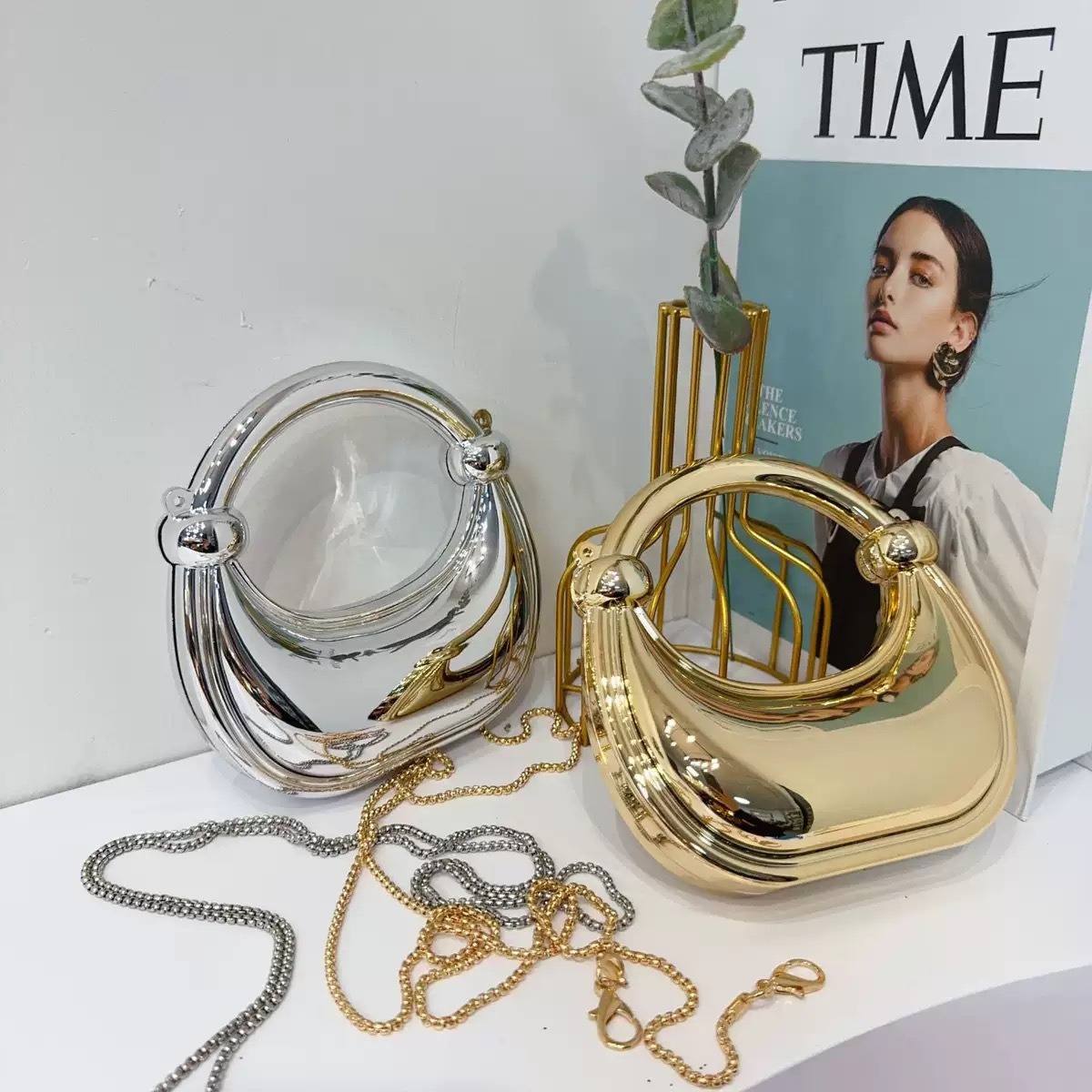 Mini Goldene Abendtasche Geldb – Women Bags On Sale Bewertung und Preis