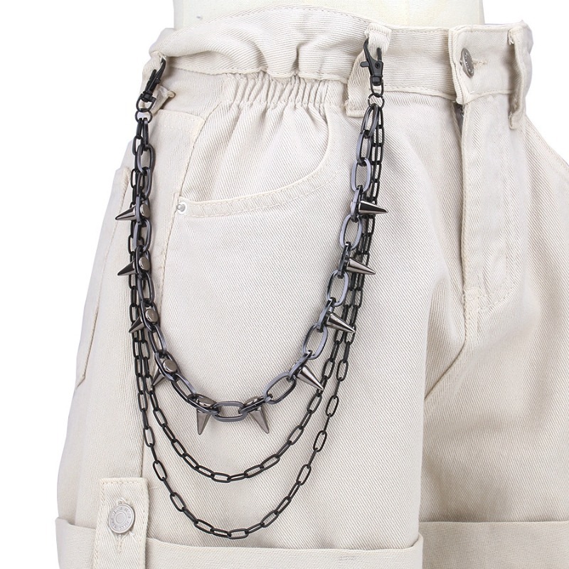 Hip Hop Punk Rock Metall Hosen – Women Bags With Wallet Bewertung und Preis