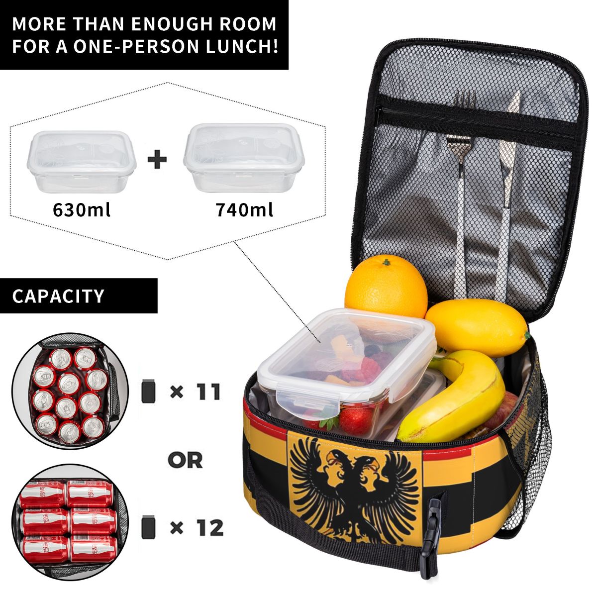 Isolierte Lunchtasche mit Deut – Women Bags Germany Bewertung und Preis