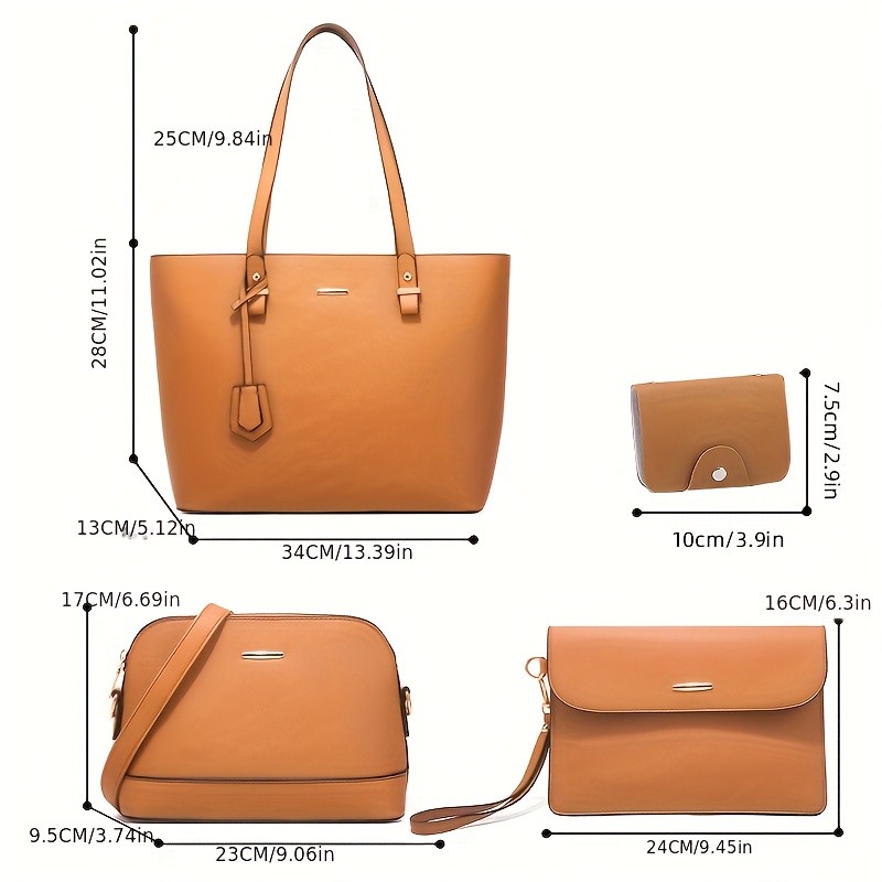 4 stücke Mode frauen Tasche Se – Women Bags Crossbody Bewertung und Preis