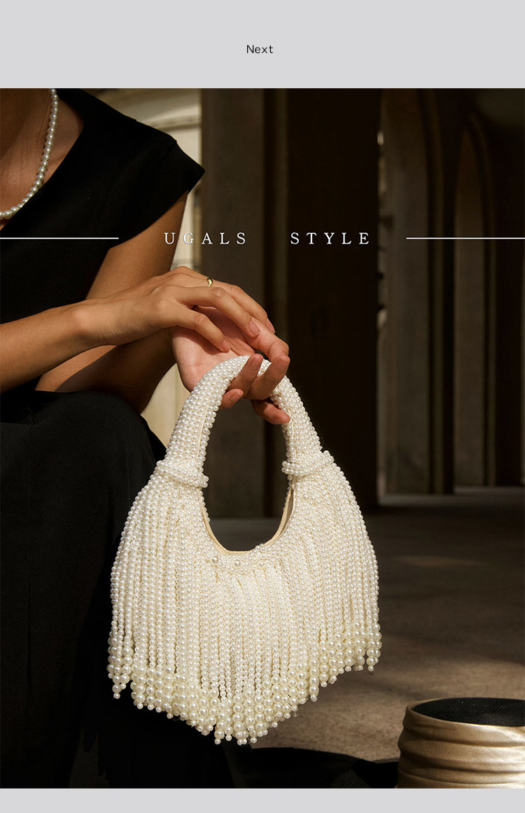 Designer-Clutch mit Perlengrif – Women Bags On Sale Bewertung und Preis