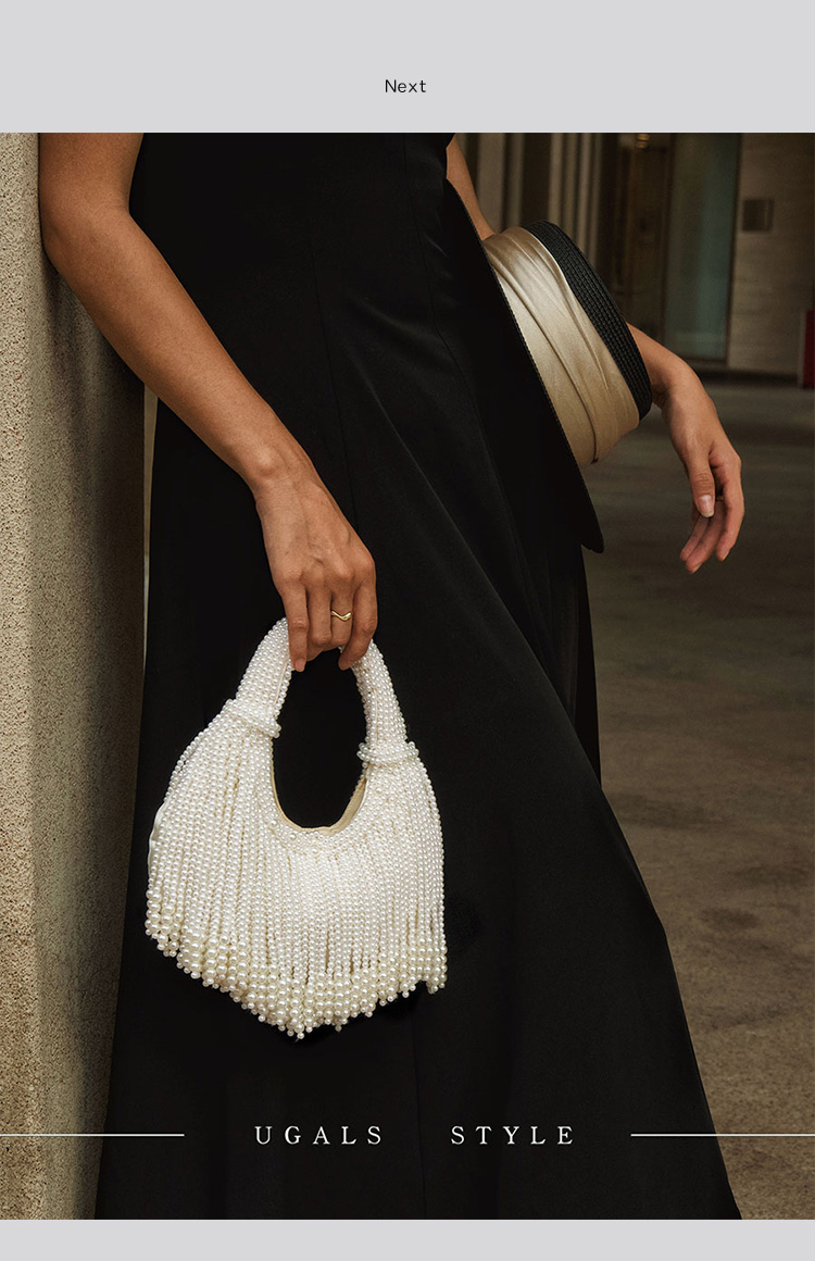 Designer-Clutch mit Perlengrif – Women Bags On Sale Bewertung und Preis